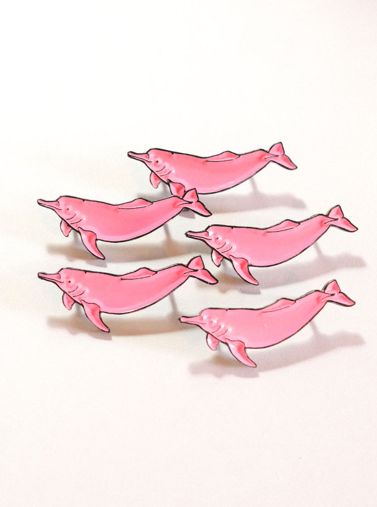 PIN DELFIN ROSADO