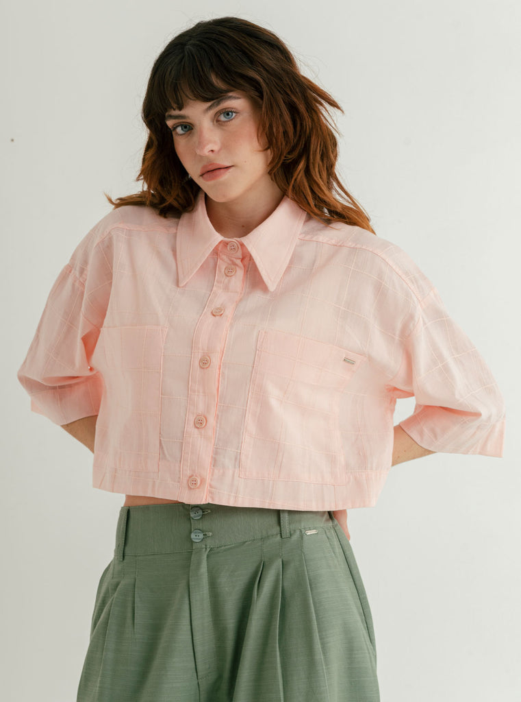 CAMISA MAR ROSA