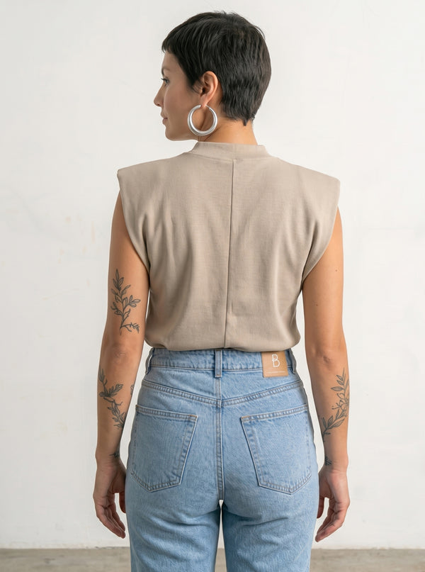 CAMISETA OPALO CAQUI