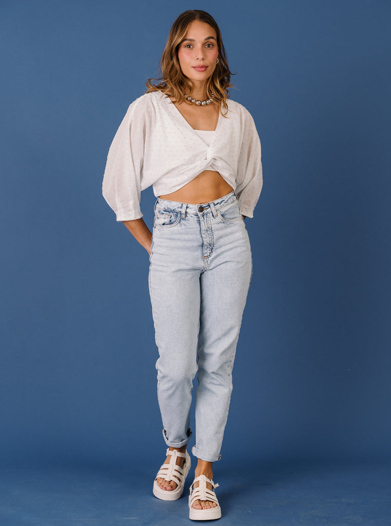 BLUSA TRENZADA AZUQUITAR