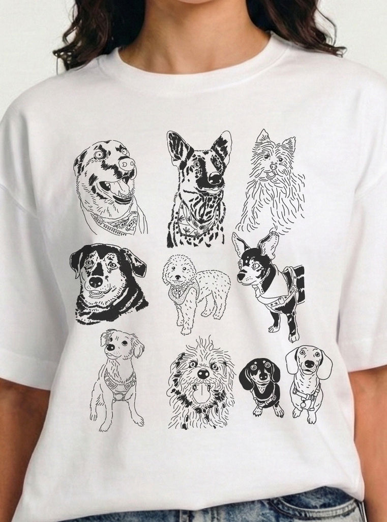 CAMISETA PERROS VISITANTES