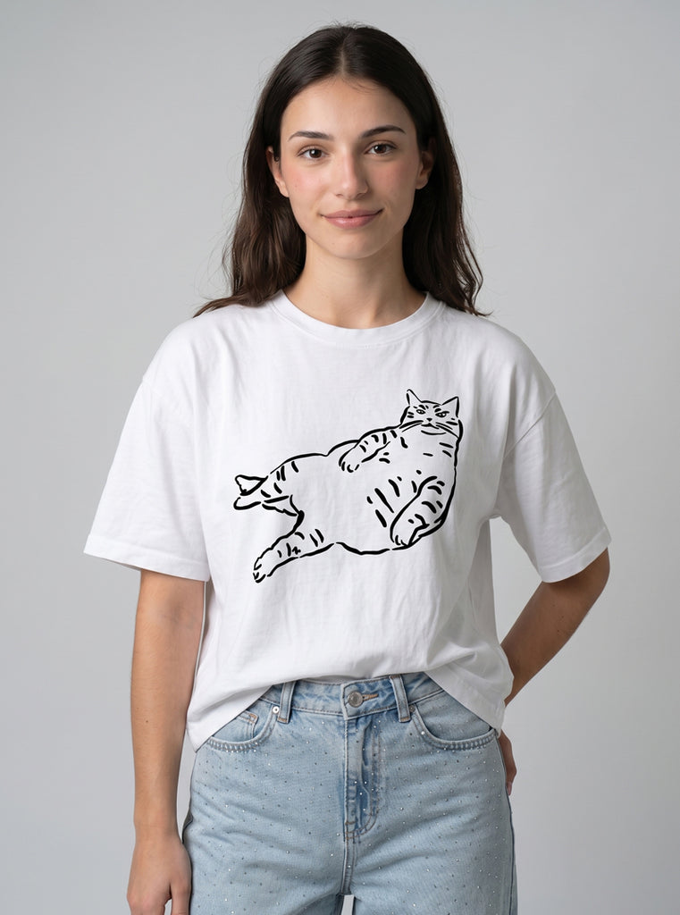 CAMISETA GATO PEREZOSO
