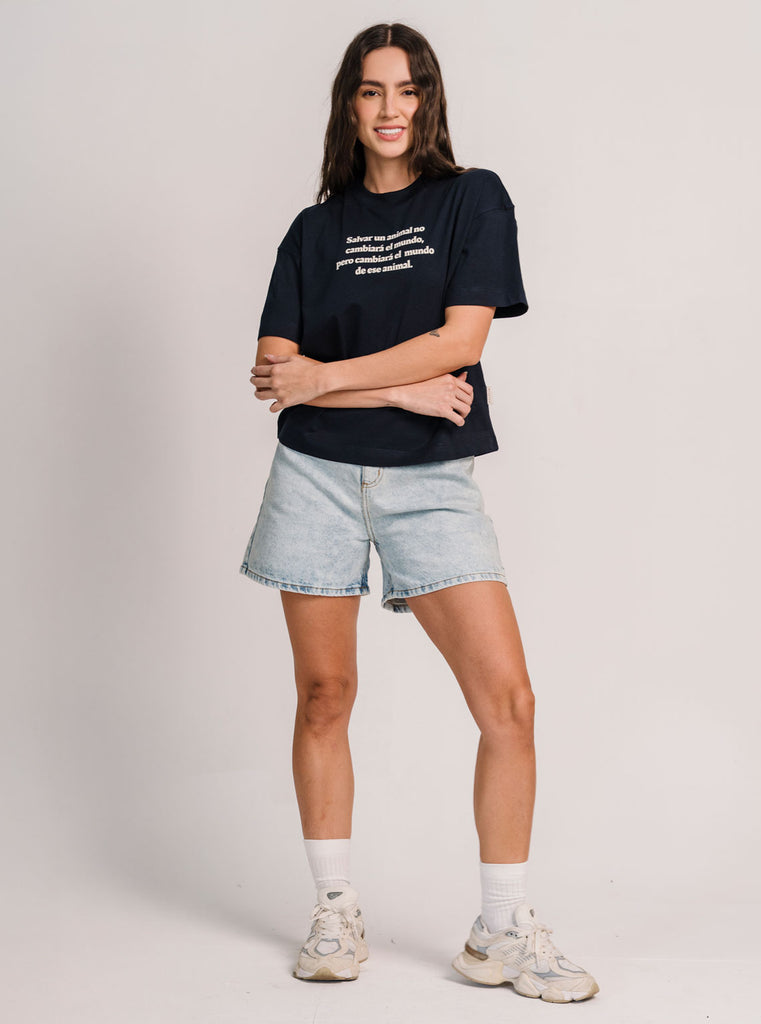 CAMISETA SALVAR UN ANIMAL