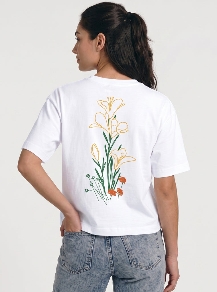 CAMISETA LIRIO DEL SOL