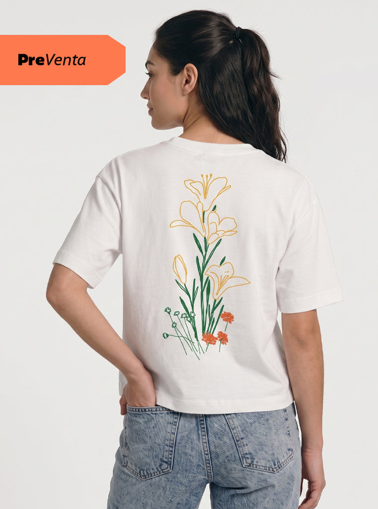 CAMISETA LIRIO DEL SOL