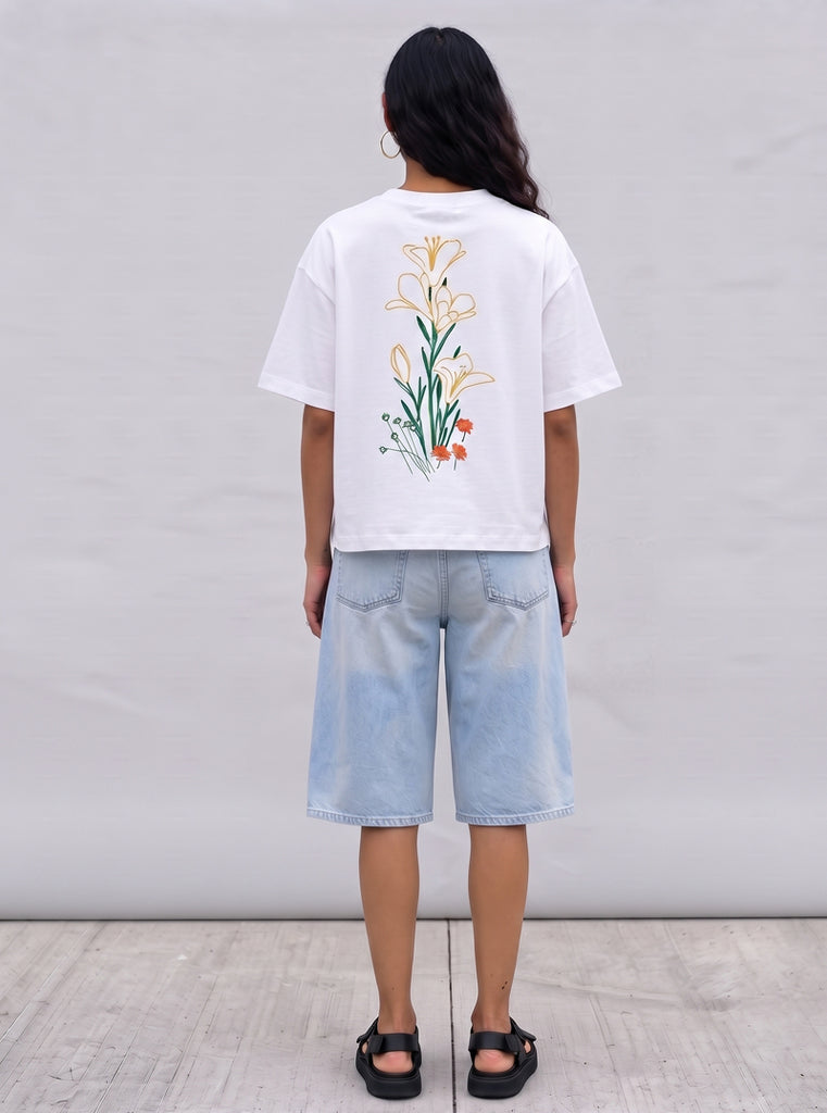 CAMISETA LIRIO DEL SOL