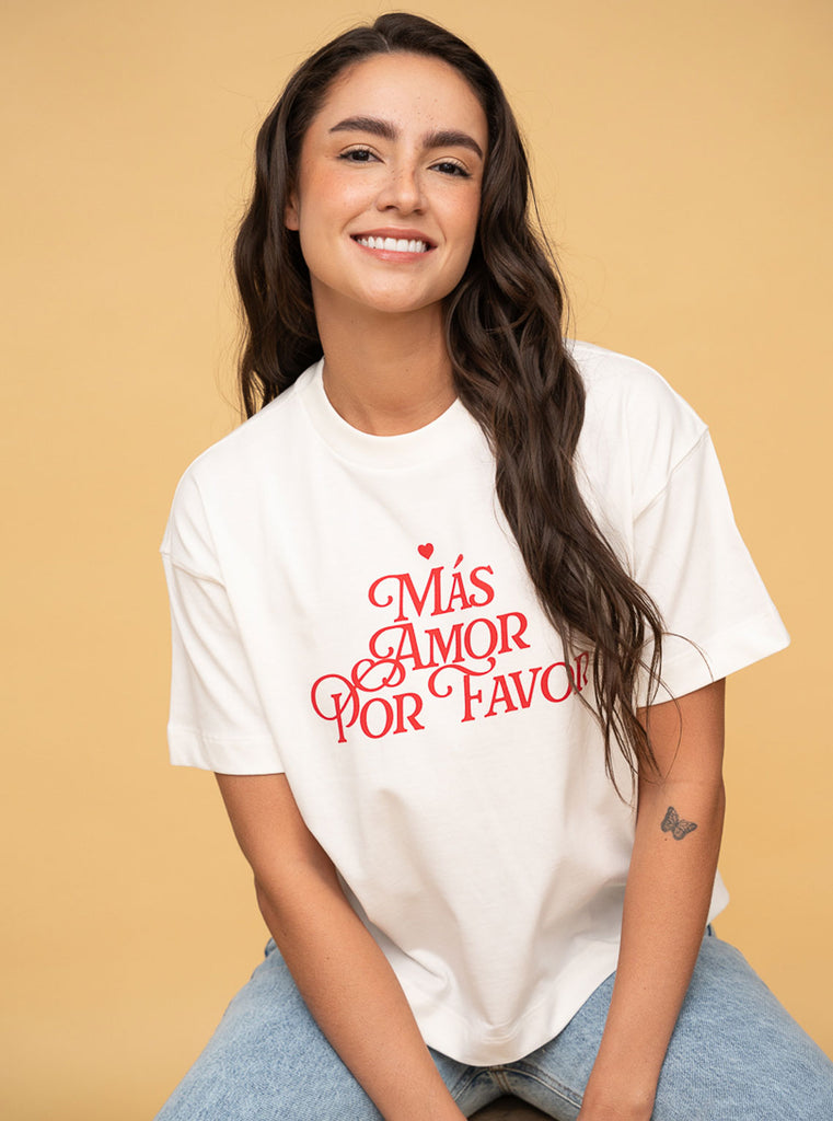 CAMISETA MAS AMOR