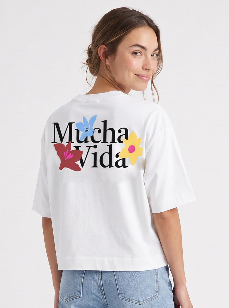 CAMISETA MUCHA VIDA