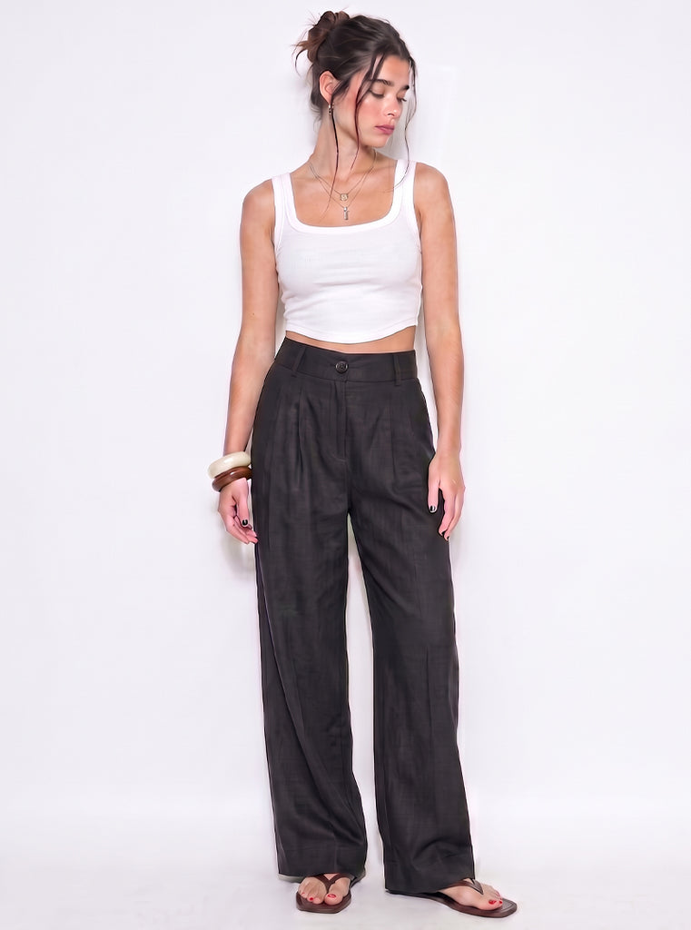 PANTALÓN CANVAS NEGRO