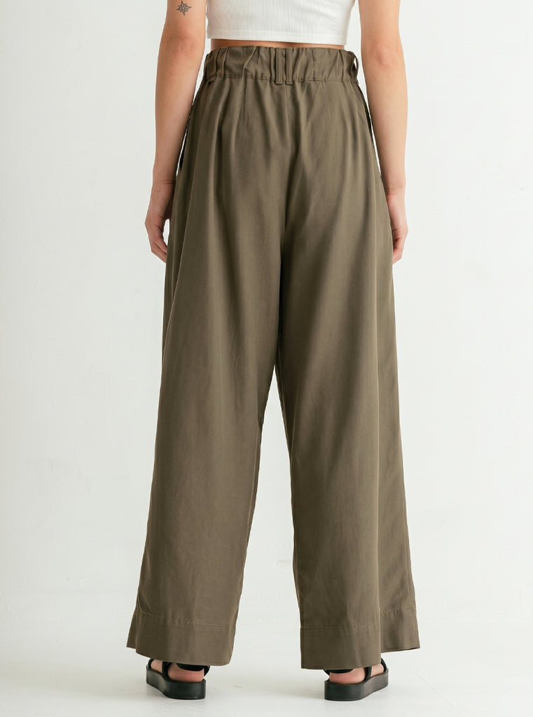 PANTALÓN CANVAS OLIVO