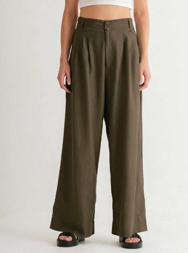 PANTALÓN CANVAS OLIVO