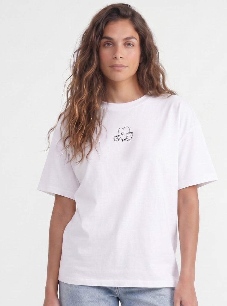 CAMISETA CORAZON FAMILIA