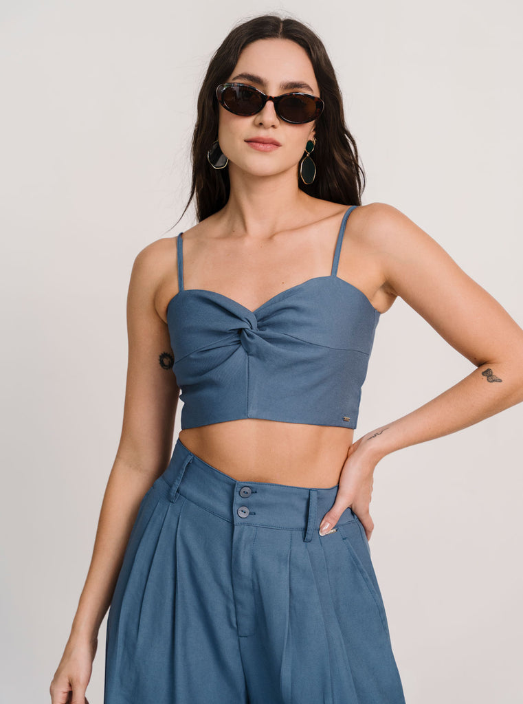 CORPIÑO AZUL ACERO