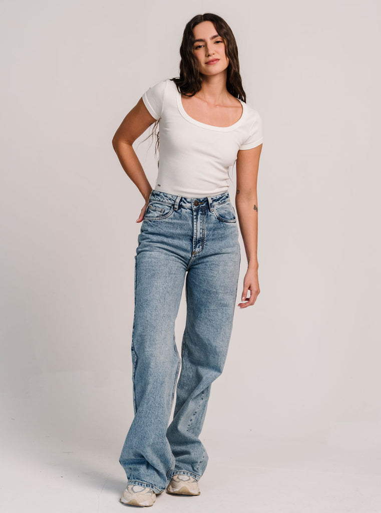 CROP COTIDIANO IVORY