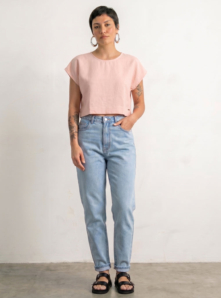 CROP CUBO ROSA