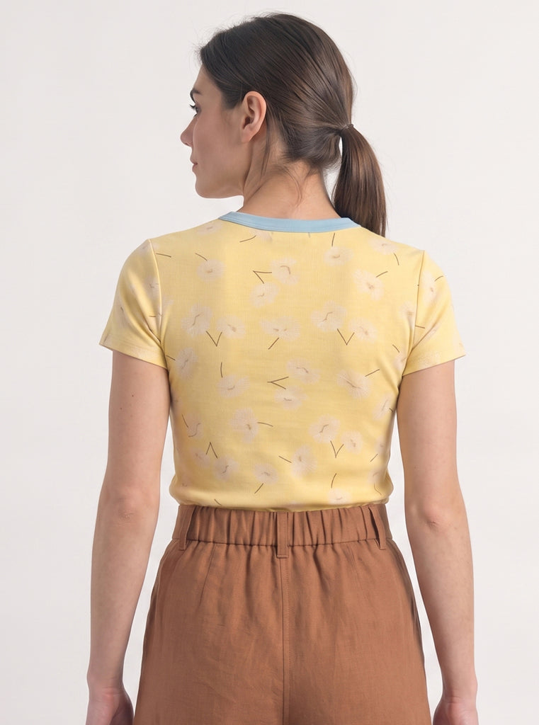 CROP FLOR CANARIA AMARILLA