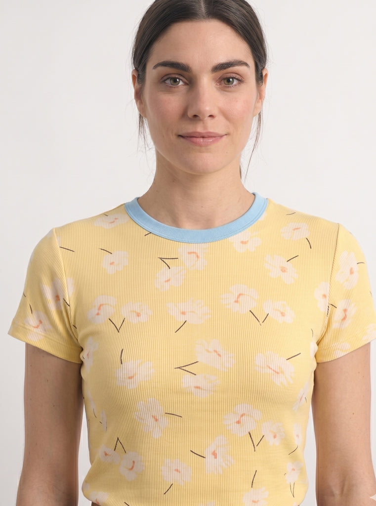 CROP FLOR CANARIA AMARILLA