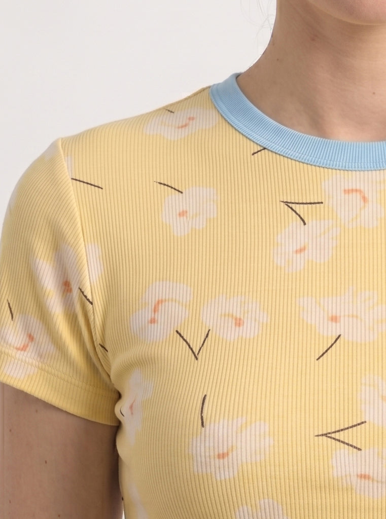 CROP FLOR CANARIA AMARILLA