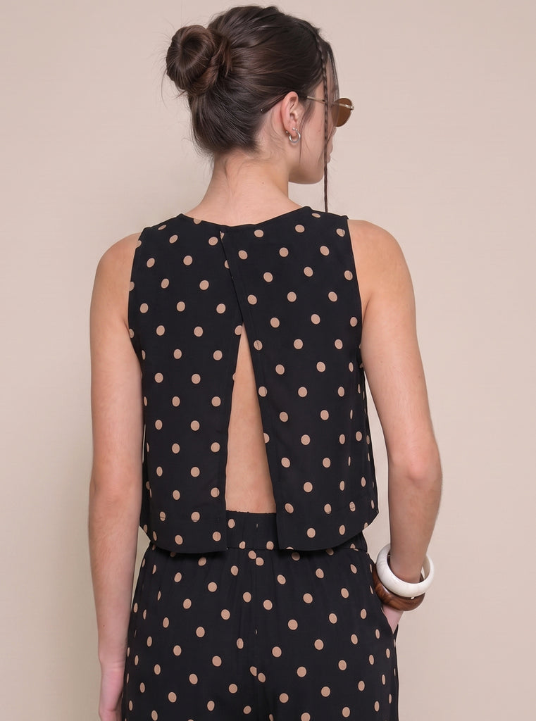 CROP RÍO POLKA  DOTS
