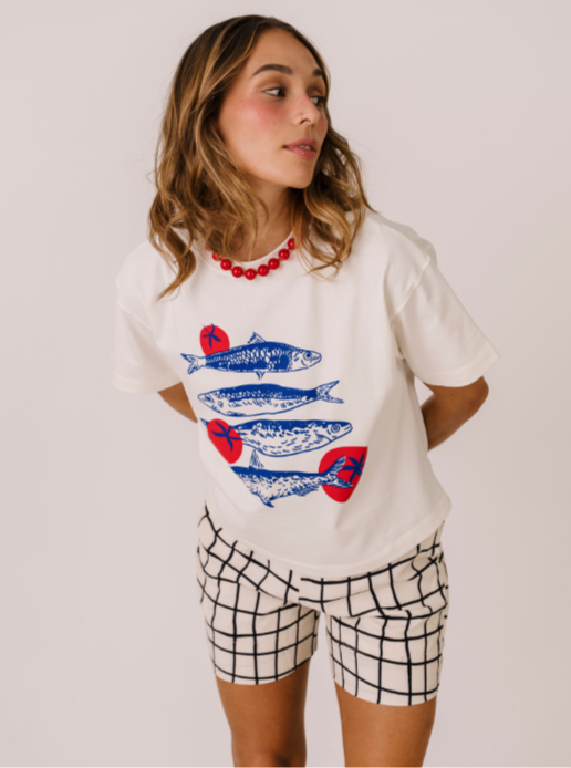 CAMISETA SARDINAS