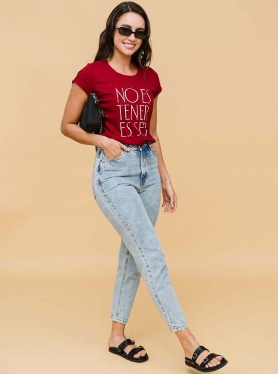 CAMISETA NO ES TENER ES SER