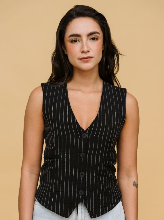 CHALECO SASTRE  RAYA TIZA