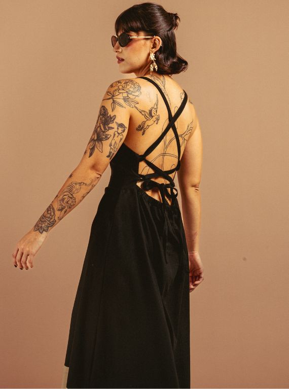 VESTIDO MOCA CHAI