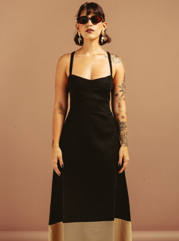 VESTIDO MOCA CHAI