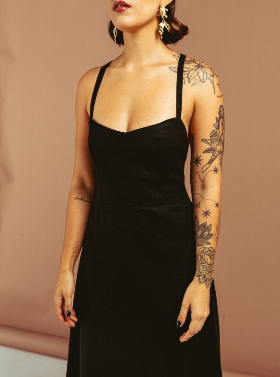 VESTIDO MOCA CHAI