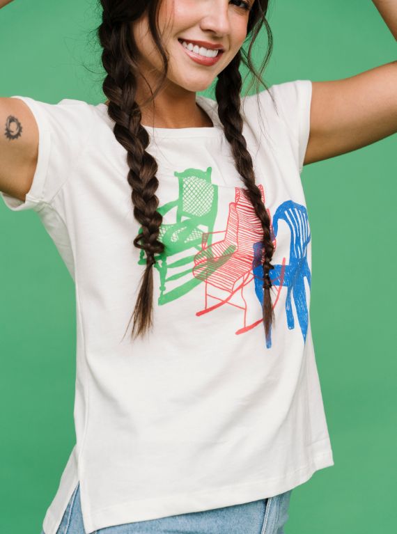 CAMISETA SILLAS
