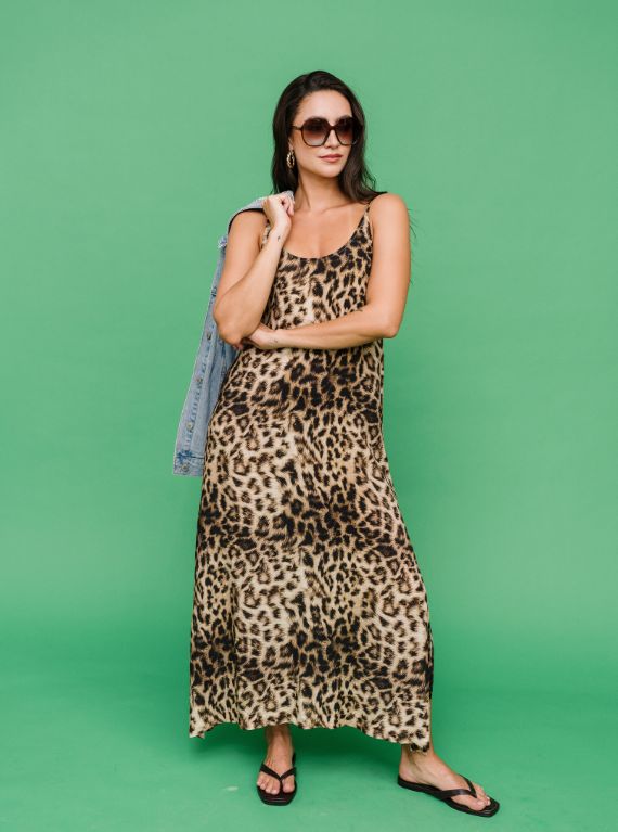 VESTIDO VIENTO FELINO