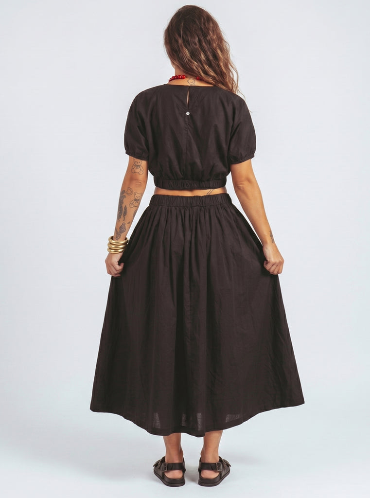 FALDA PETUNIA NEGRA