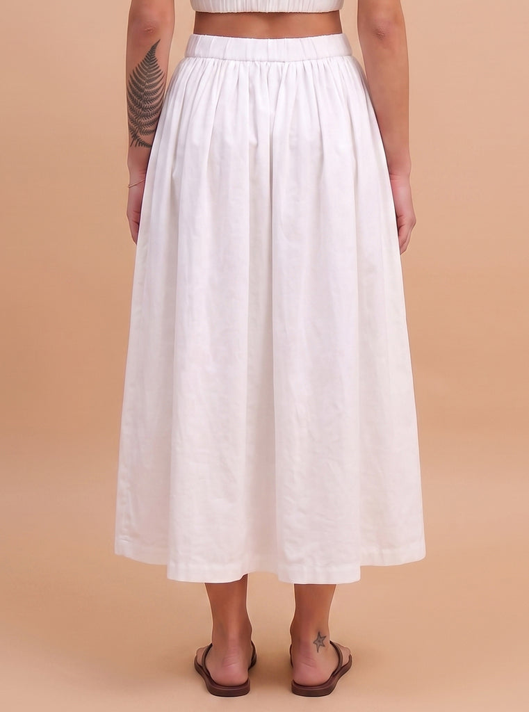 FALDA PETUNIA BLANCA