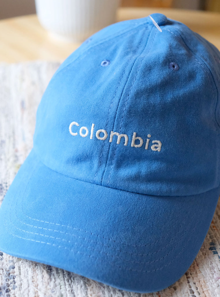 GORRA COLOMBIA AZUL