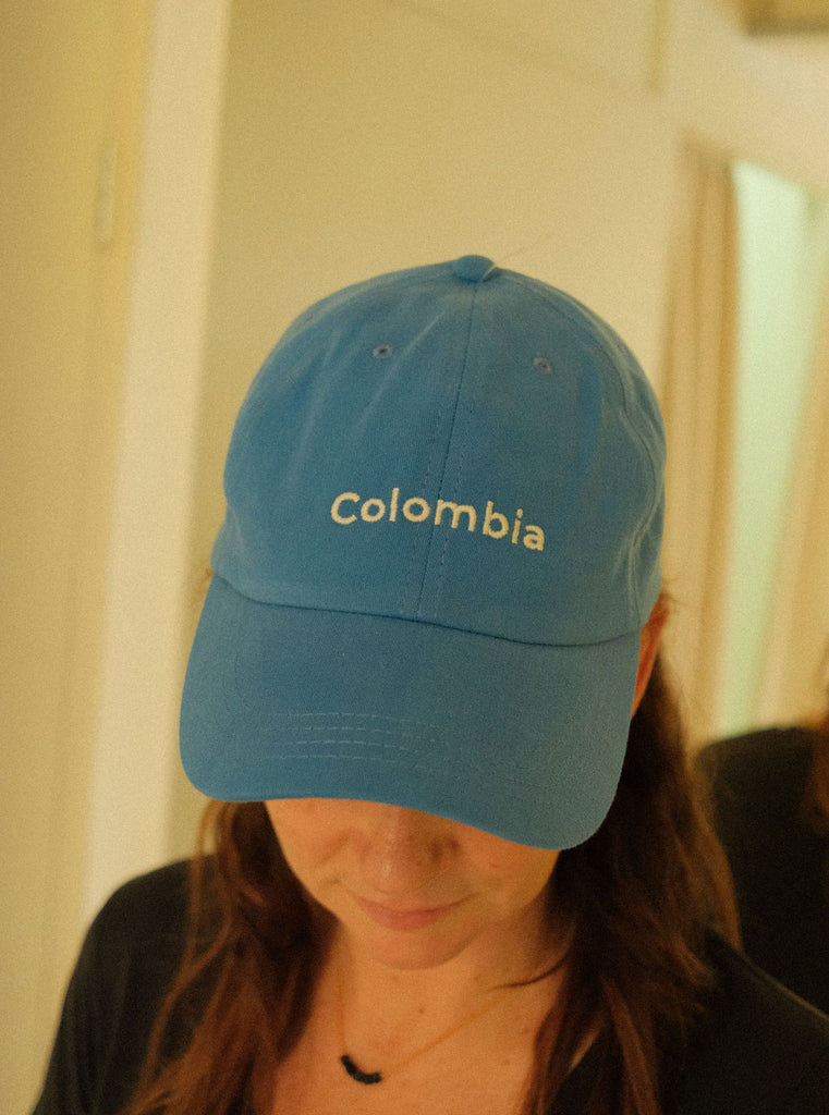 GORRA COLOMBIA AZUL