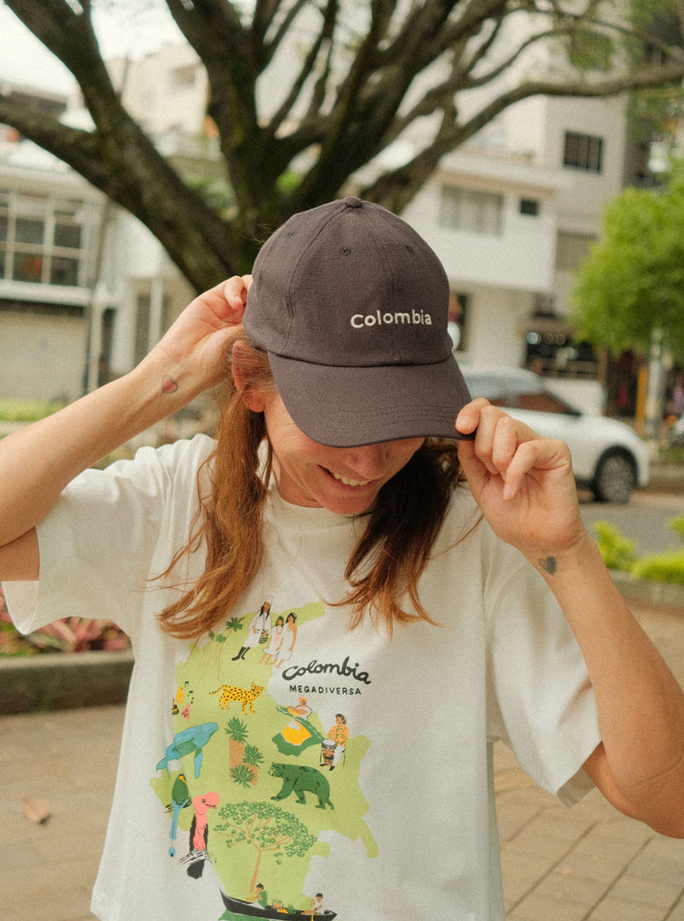 GORRA COLOMBIA GRAFITO