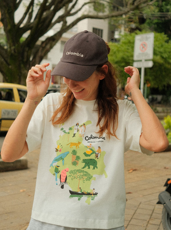 GORRA COLOMBIA GRAFITO