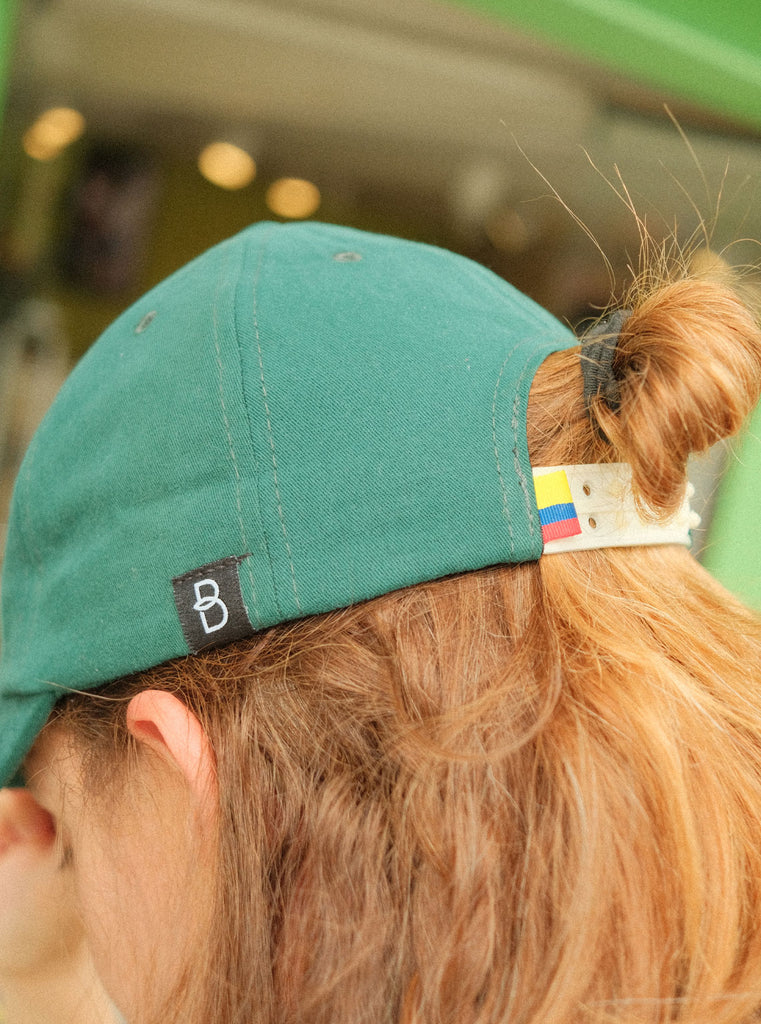 GORRA COLOMBIA VERDE PINO