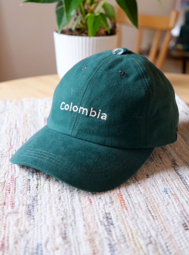 GORRA COLOMBIA VERDE PINO