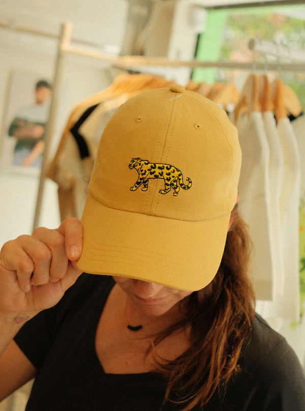 GORRA JAGUAR MOSTAZA