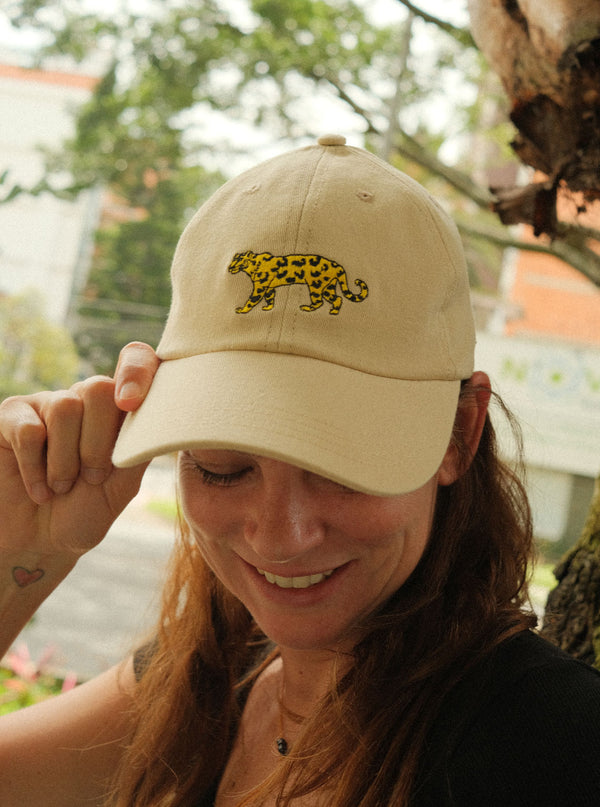 GORRA JAGUAR BEIGE VINTAGE