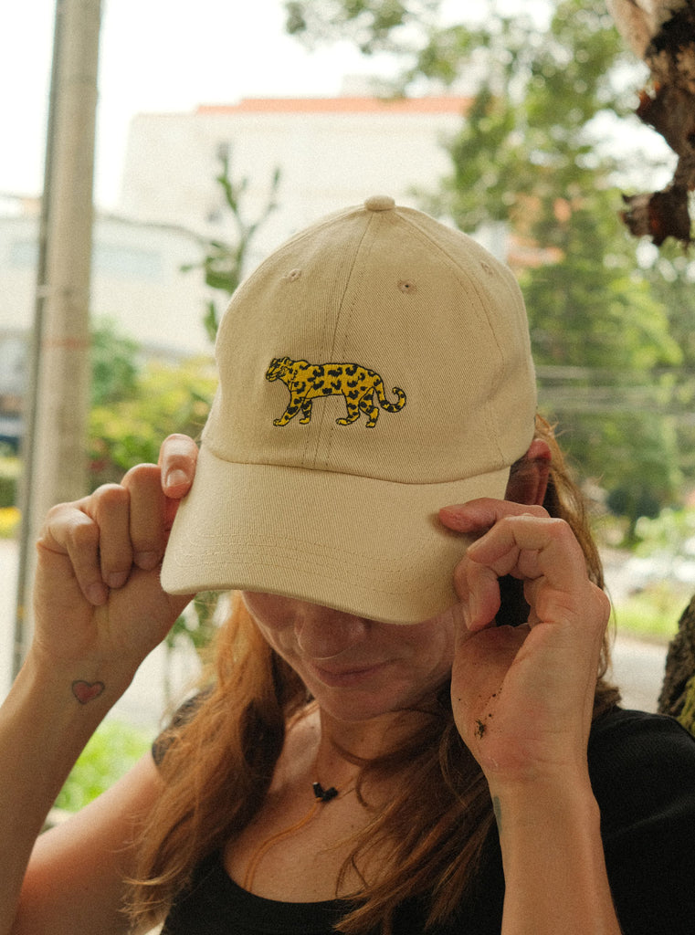 GORRA JAGUAR BEIGE VINTAGE