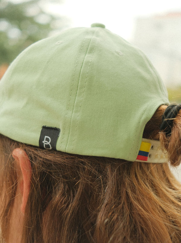 GORRA MEDELLIN VERDE VINTAGE