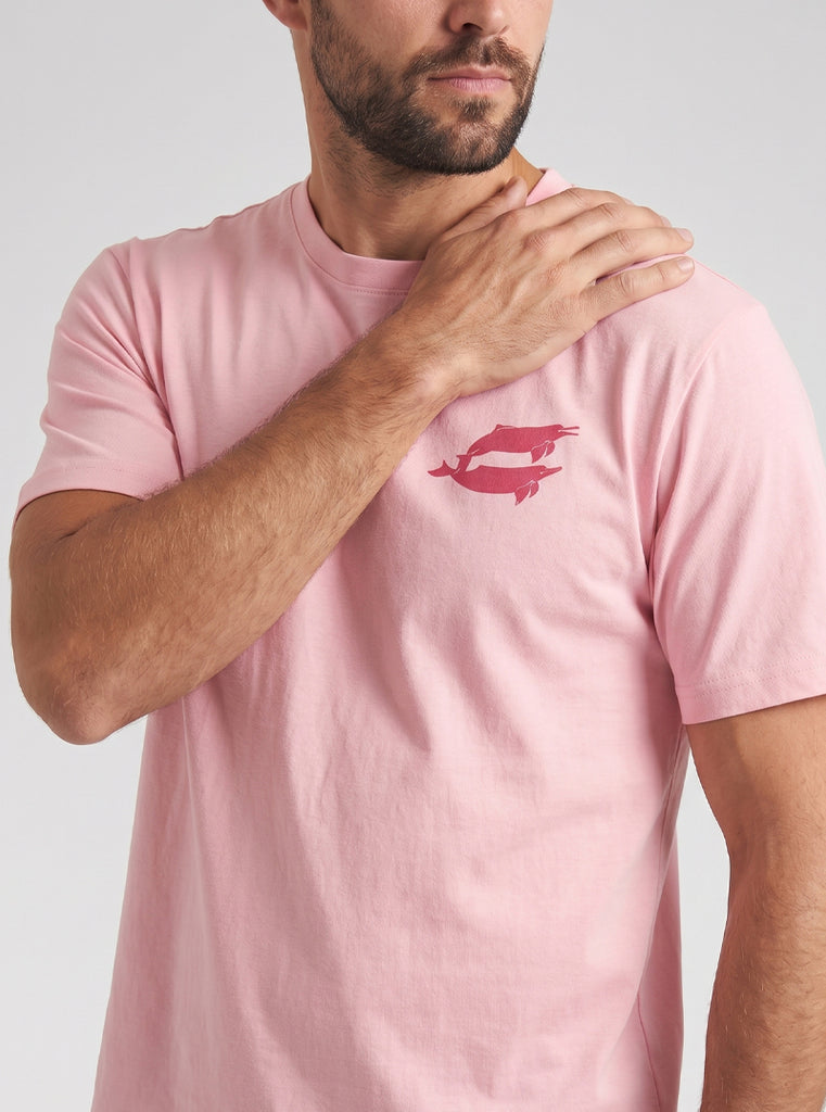CAMISETA DELFIN ROSADO