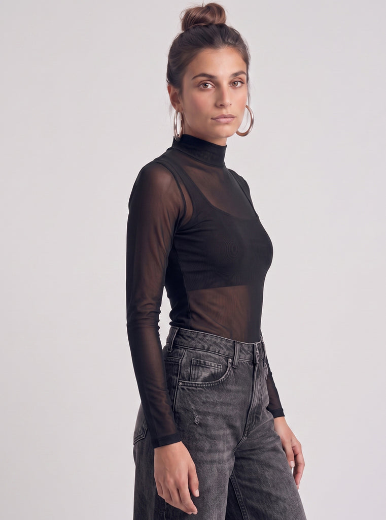 CAMIBUSO MESH NEGRO