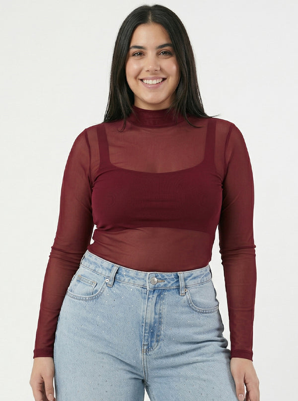 CAMIBUSO MESH MERLOT