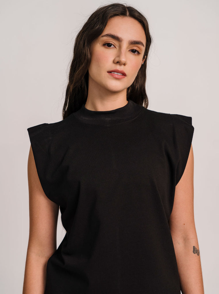CAMISETA OPALO NEGRA