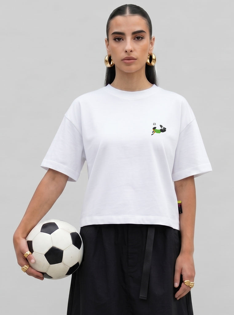 CAMISETA MUNDIAL MUJER BOXY