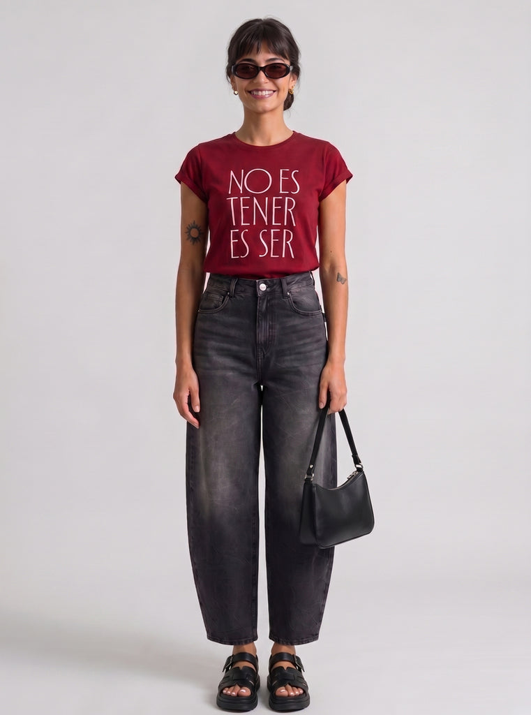 CAMISETA NO ES TENER ES SER