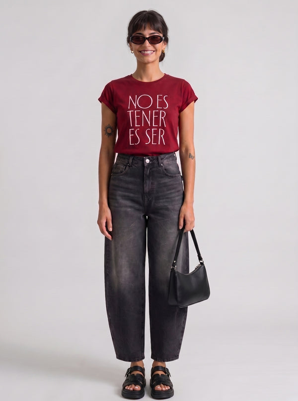 CAMISETA NO ES TENER ES SER